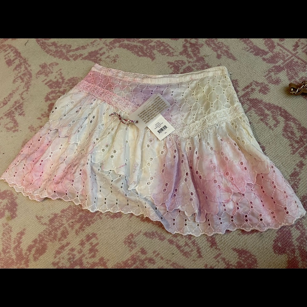 Loveshackfancy candyland Aaron skirt size 8
